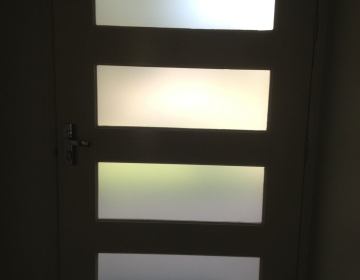 Front Door full Privacy Opaque Film