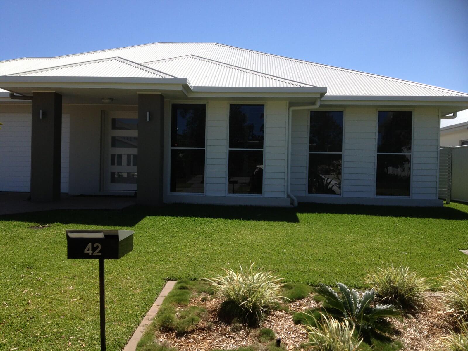 After. Sunshine Coast family home window tinting by Local Guys